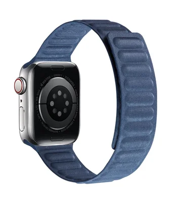 Ремешок FineWoven (AAA) для Apple watch 38mm/40mm/41mm Pacific Blue