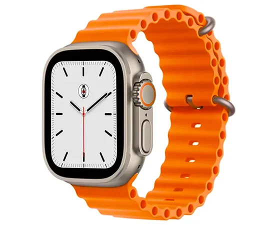 Ремешок Ocean Band для Apple watch 42mm/44mm/45mm/49mm Оранжевый / Persimmon