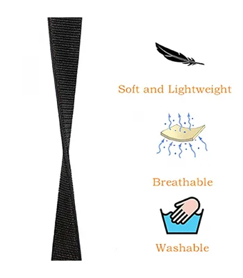 Ремешок Nylon для Apple watch 42mm/44mm Черный / Black