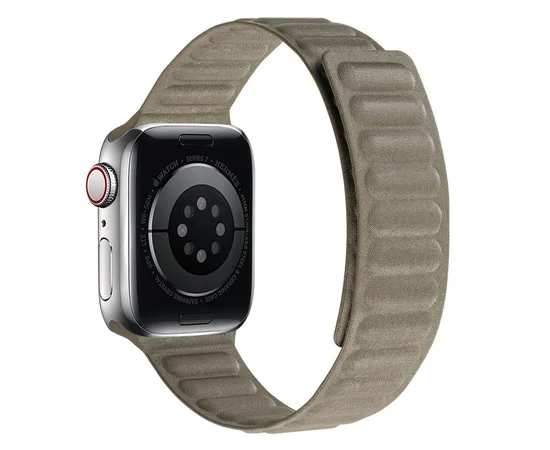 Ремінець FineWoven (AAA) для Apple watch 42mm/44mm/45mm Khaki