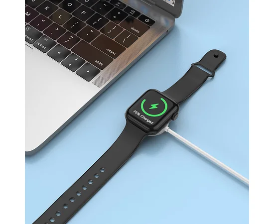 БЗУ BOROFONE BQ13 для Apple Watch (USB) Белый