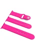Силиконовый ремешок для Apple Watch Sport Band 42 / 44 (S/M & M/L) 3pcs Розовый / Barbie pink