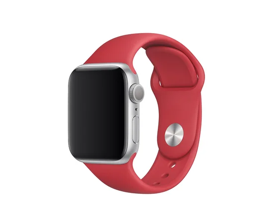 Силиконовый ремешок для Apple watch 42mm / 44mm Красный