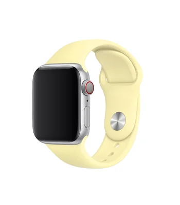 Силіконовий ремінець для Apple watch 42mm / 44mm Жовтий / Mellow Yellow