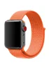 Ремешок Nylon для Apple watch 42mm/44mm Оранжевый / Orange