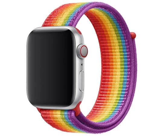 Ремешок Nylon для Apple watch 42mm/44mm Разноцветный / Rainbow