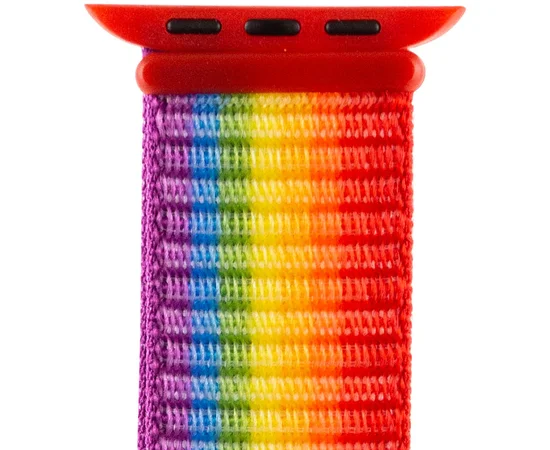 Ремешок Nylon для Apple watch 38mm/40mm Разноцветный / Rainbow
