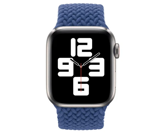 Ремешок Braided Solo Loop для Apple watch 38mm/40mm 125mm Синий