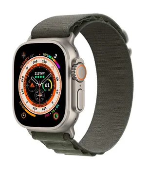 Ремінець Alpine Loop для Apple watch 42mm/44mm/45mm/49mm (m/l) Зелений / Green