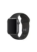 Силиконовый ремешок для Apple watch 38mm / 40mm Черный