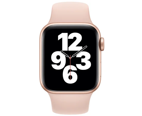 Силиконовый ремешок для Apple watch 42mm / 44mm Розовый / Pink Sand