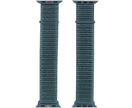 Ремінець Nylon для Apple watch 38mm / 40mm Зелений / Pine green