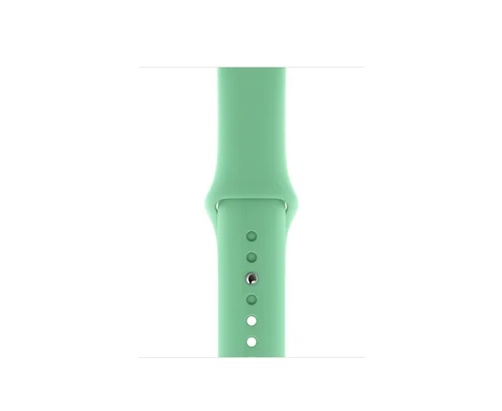 Силиконовый ремешок для Apple watch 38mm / 40mm Зеленый / Spearmint