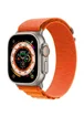 Ремінець Alpine Loop для Apple watch 42mm/44mm/45mm/49mm (m/l) Помаранчевий / Orange