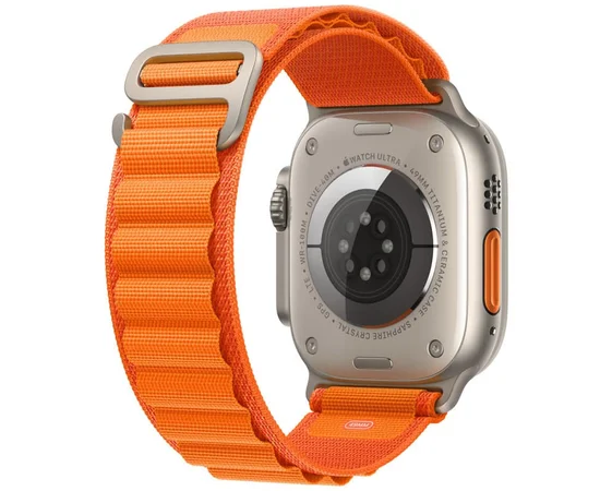Ремінець Alpine Loop для Apple watch 42mm/44mm/45mm/49mm (m/l) Помаранчевий / Orange