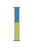 Ремінець Nylon для Apple watch 42mm/44mm/45mm/49mm Blue / Yellow