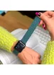 Ремінець Nylon для Apple watch 38mm / 40mm Зелений / Pine green