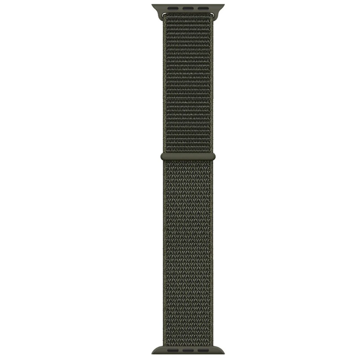 Ремешок Nylon для Apple watch 38mm/40mm/41mm Зеленый / Cargo Khaki