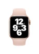 Силиконовый ремешок для Apple watch 38mm / 40mm Розовый / Pink Sand