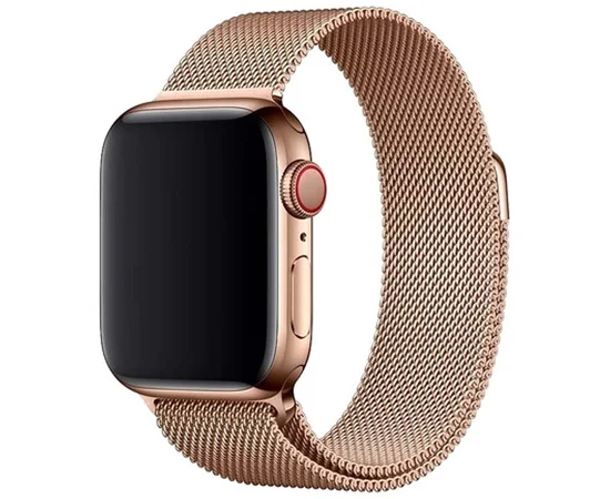 Ремешок Milanese Loop Design для Apple watch 42mm/44mm Vintage gold