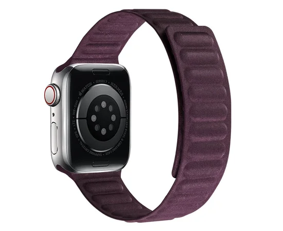 Ремешок FineWoven (AAA) для Apple watch 42mm/44mm/45mm Mulberry