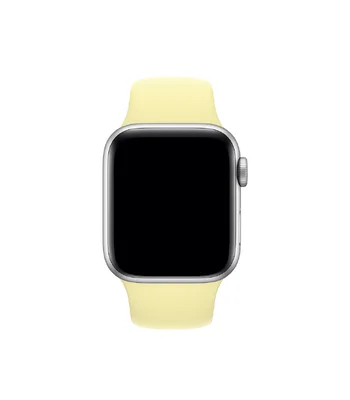 Силіконовий ремінець для Apple watch 42mm / 44mm Жовтий / Mellow Yellow