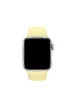 Силиконовый ремешок для Apple watch 42mm / 44mm Желтый / Mellow Yellow