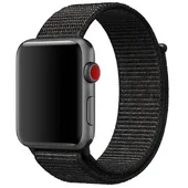 Ремешок Nylon для Apple watch 38mm/40mm Черный / Black