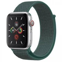 Ремешок Nylon для Apple watch 42mm/44mm Зеленый / Pine green
