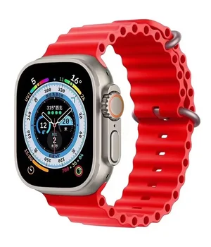 Ремінець Ocean Band для Apple watch 42mm/44mm/45mm/49mm Червоний / Red