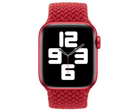 Ремешок Braided Solo Loop для Apple watch 38mm/40mm 145mm Красный