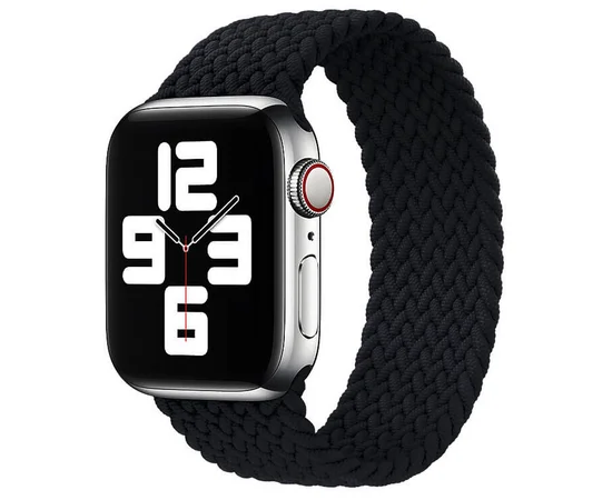 Ремешок Braided Solo Loop (AAA) для Apple watch 42mm/44mm 145mm Черный