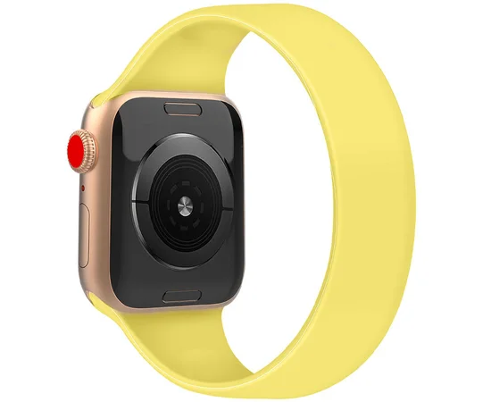 Ремешок Solo Loop для Apple watch 38mm/40mm 150mm (5) Желтый / Ginger
