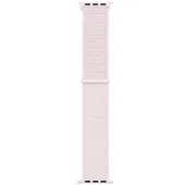 Ремешок Nylon для Apple watch 38mm/40mm/41mm Розовый / Pearl Pink