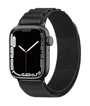 Ремінець Alpine Loop для Apple watch 42mm/44mm/45mm/49mm (m/l) Чорний / Black