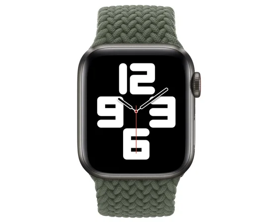 Ремешок Braided Solo Loop для Apple watch 42mm/44mm 145mm Зеленый