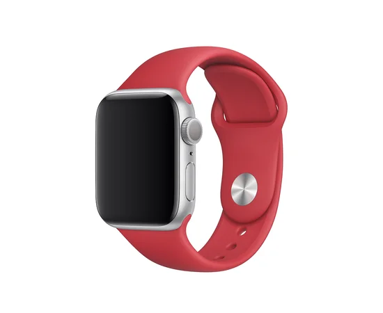 Силиконовый ремешок для Apple watch 38mm / 40mm Красный