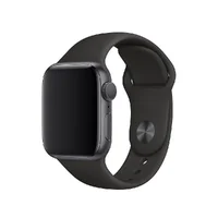 Силіконовий ремінець для Apple watch 42mm / 44mm Чорний