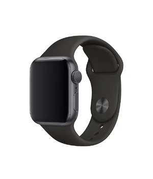 Силіконовий ремінець для Apple watch 42mm / 44mm Чорний