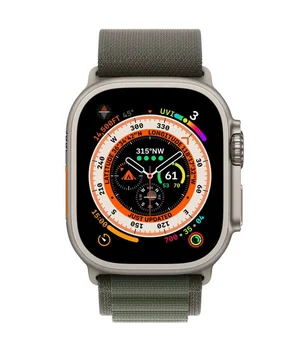 Ремінець Alpine Loop для Apple watch 42mm/44mm/45mm/49mm (m/l) Зелений / Green