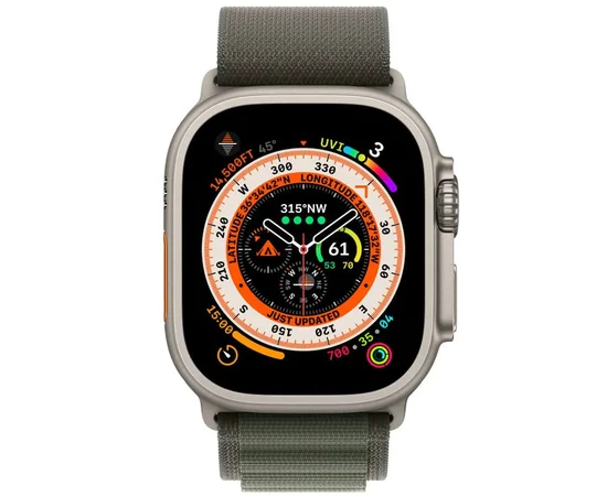 Ремінець Alpine Loop для Apple watch 42mm/44mm/45mm/49mm (m/l) Зелений / Green