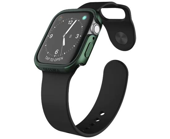 Чехол Defense Edge Series для Apple watch 44mm Зеленый / Midnight Green