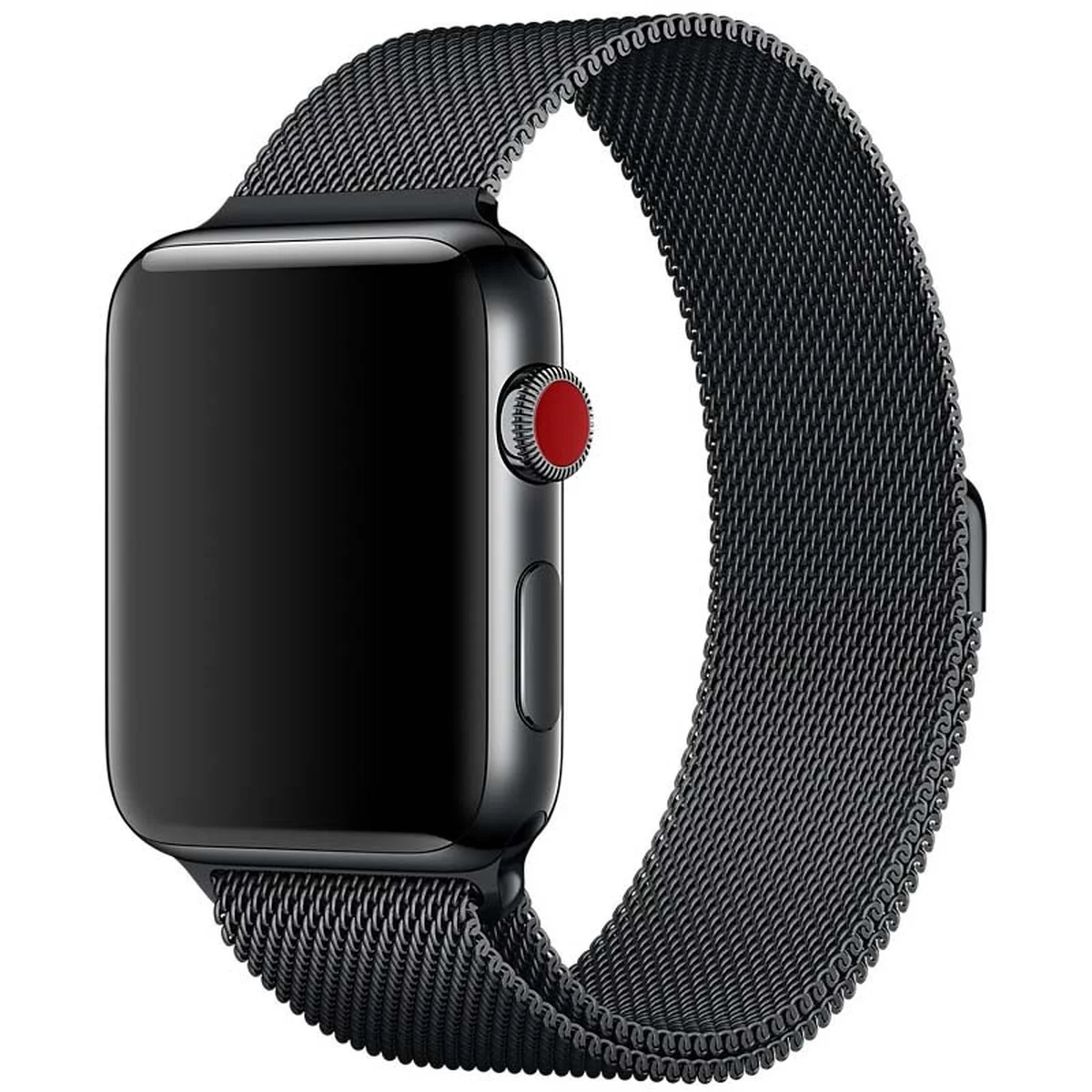 Ремешок Milanese Loop Design для Apple watch 42mm / 44mm Черный