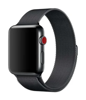 Ремінець Milanese Loop Design для Apple watch 42mm / 44mm Чорний