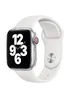 Силиконовый ремешок для Apple watch 38mm / 40mm Белый / White
