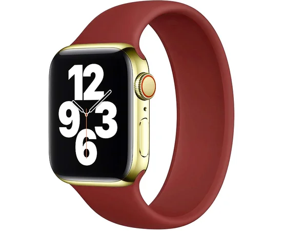 Ремешок Solo Loop для Apple watch 42mm/44mm 156mm (6) Красный / Dark Red