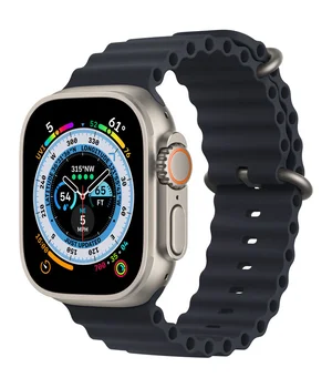 Ремешок Ocean Band для Apple watch 42mm/44mm/45mm/49mm Синий / Deep navy Ремешок Ocean Band для Apple watch 42mm/44mm/45mm/49mm Синий / Deep navy