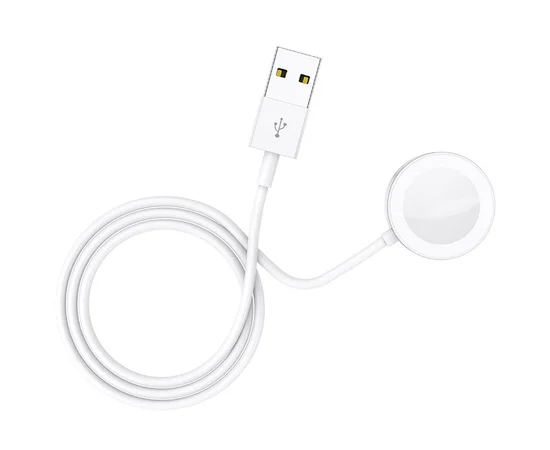 БЗУ BOROFONE BQ13 для Apple Watch (USB) Белый