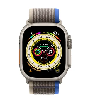 Ремінець Trail Loop для Apple watch 42mm/44mm/45mm/49mm (m/l) Blue / Gray