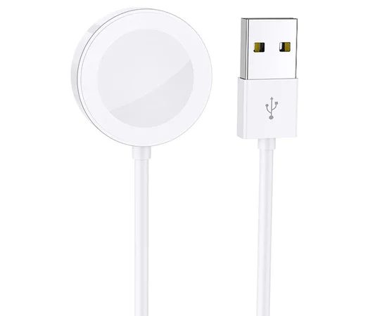 БЗУ BOROFONE BQ13 для Apple Watch (USB) Білий